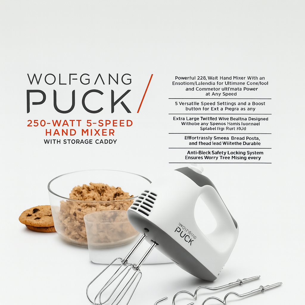 WOLFGANG PUCK HAND MIXER