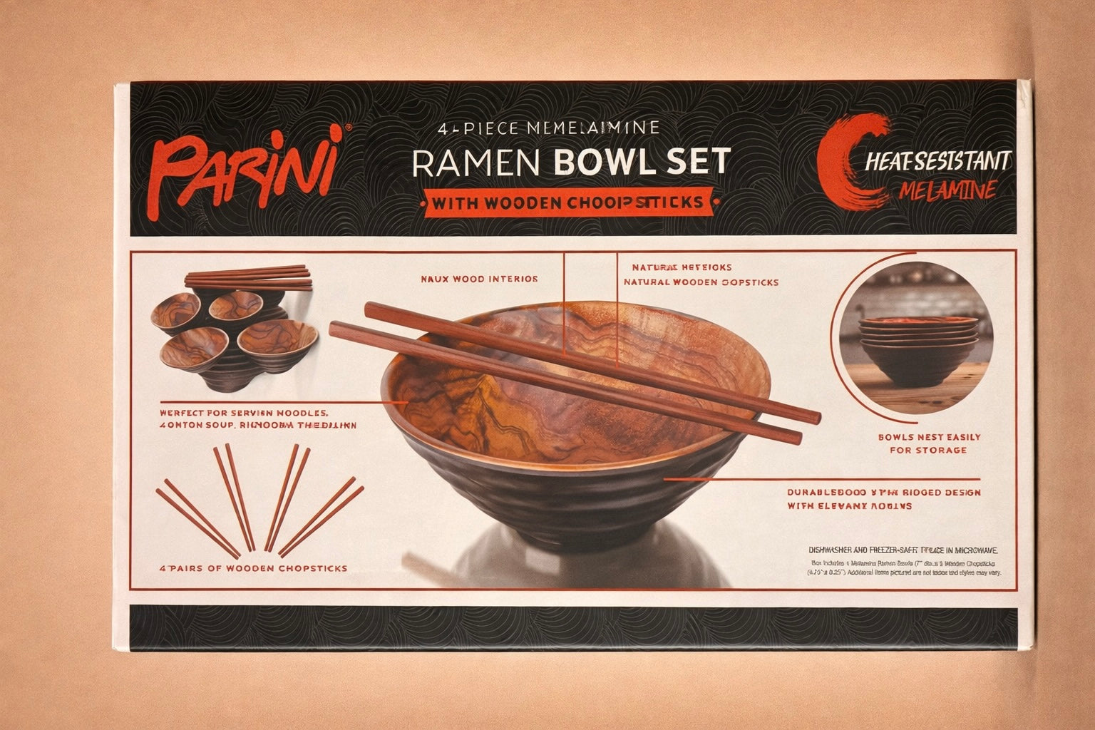 Parini Ramen Bowl Set