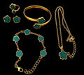 5pc clover jewelry set